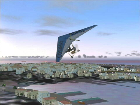 Lampedusa flight simulator