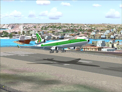 Lampedusa flight simulator