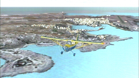 Lampedusa flight simulator